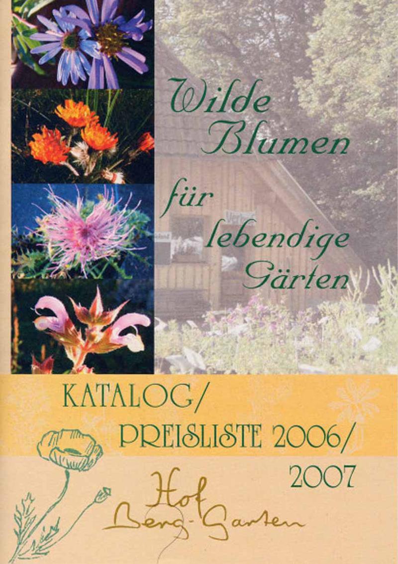 Gesamtkatalog 2006 Von Hof Berg Garten Onlineshop