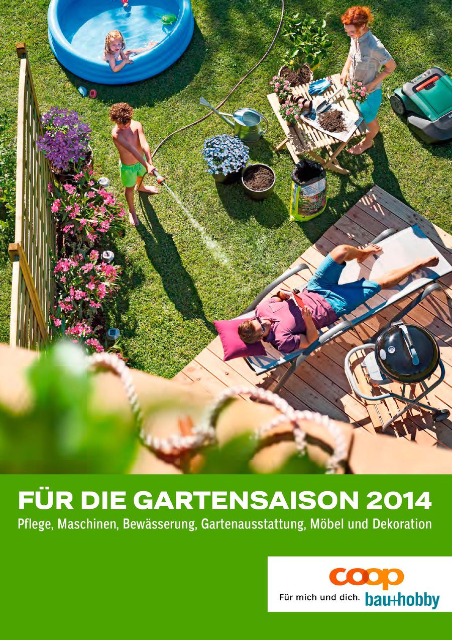 Fur Die Gartensaison 2014 Von Coop Bau Hobby