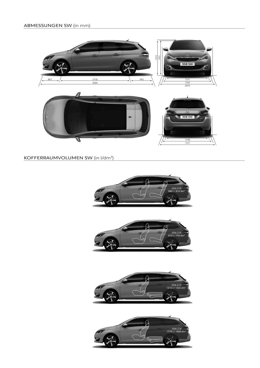 Seite 10 Von Der Neue Peugeot 308 Limousine Sw Preisliste Janner 15