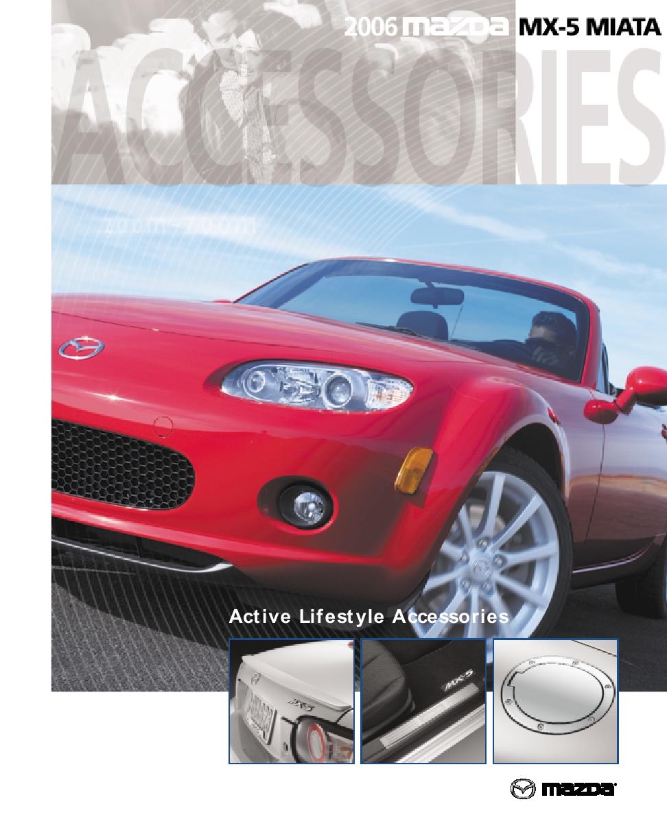 mazda miata accessories catalog